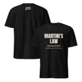 Martini's Law scuba diving graphic tee in Black – Nitrox Republic