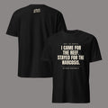 Stayed For The Narcosis scuba t-shirt in Black – Nitrox Republic